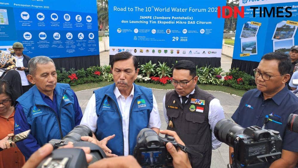 Menteri Koordinator Kemaritiman dan Investasi (Menkomarves) Luhut Binsar Panjaitan (IDN Times/Azzis Zulkhairil)