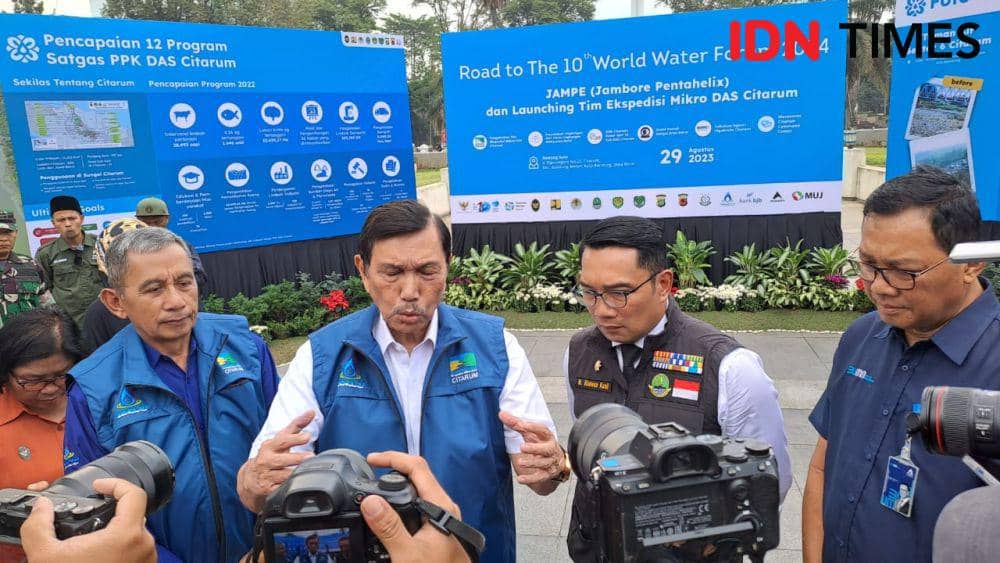 Menteri Koordinator Kemaritiman dan Investasi (Menkomarves) Luhut Binsar Panjaitan (IDN Times/Azzis Zulkhairil)