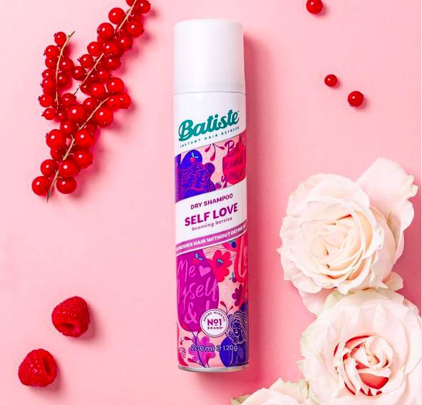 ilustrasi dry shampoo (Instagram.com/ batisteofficialid)