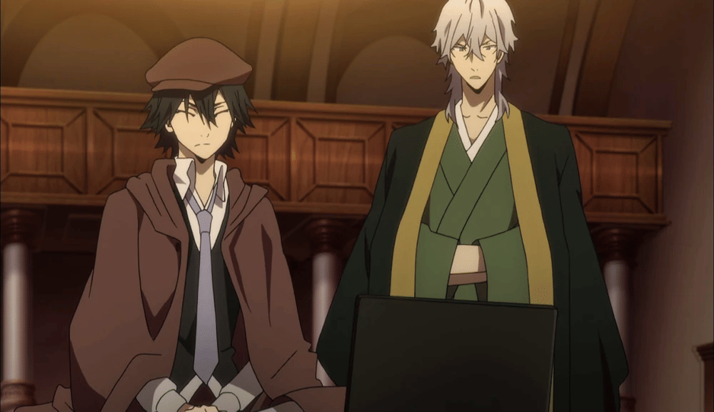 Ranpo dan Yukuchi (dok. Bones/ Bungou Stray Dogs)