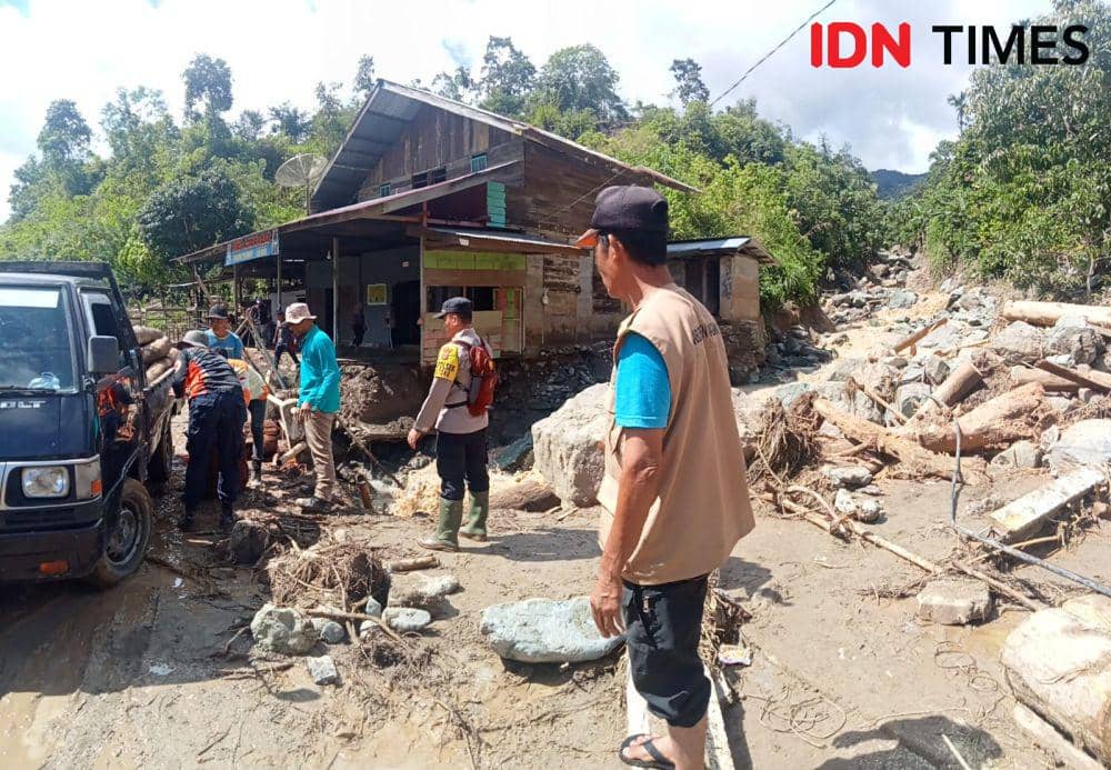 Banjir Bandang di Aceh, Belasan Rumah Rusak dan 11 KK Mengungsi