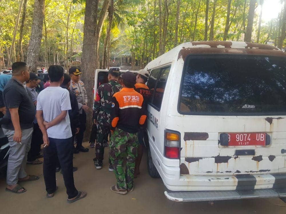 Seorang pelajar meninggal dunia tenggelam di Sungai Oya (Dokumentasi Polres Bantul)