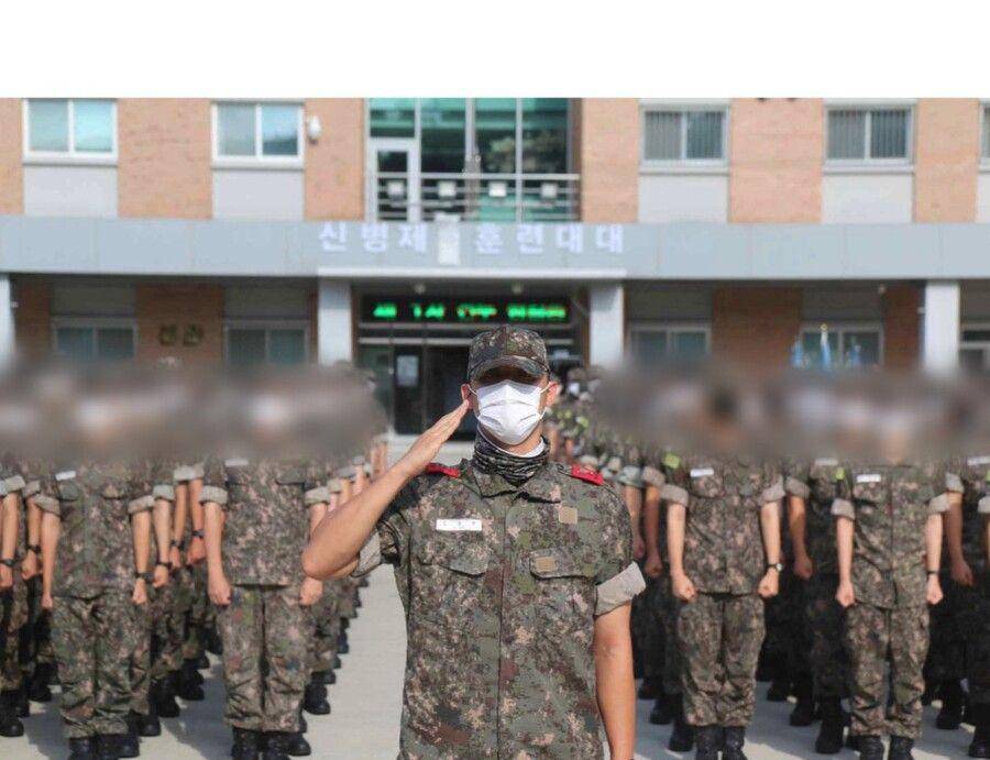 Lee Do Hyun di militer (dok. Air Force Basic Military Training Group via SPOTVnews)