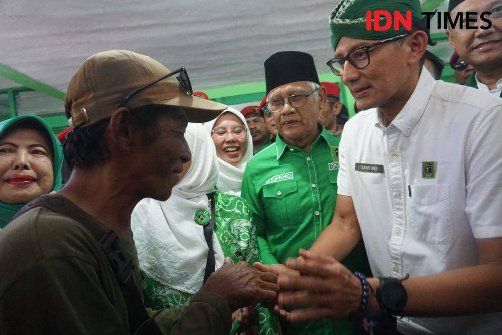 Ketua Bappilu PPP Sandiaga Uno. (IDN Times/Tunggul Damarjati)