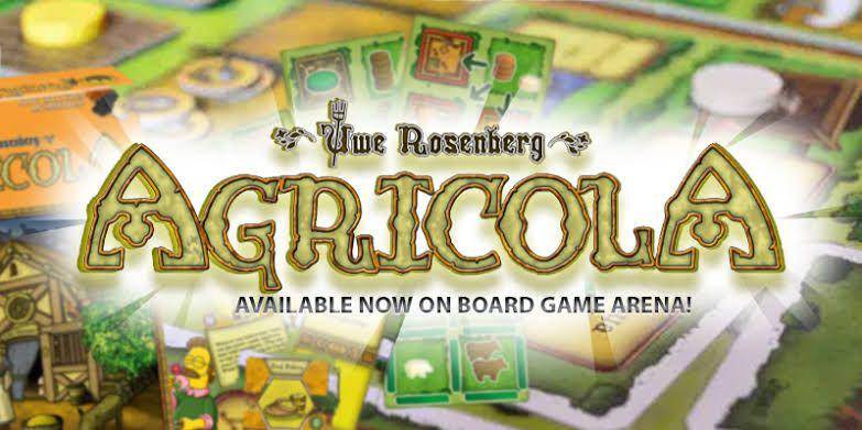 ilustrasi board game Agricola (boardgamearena.com)