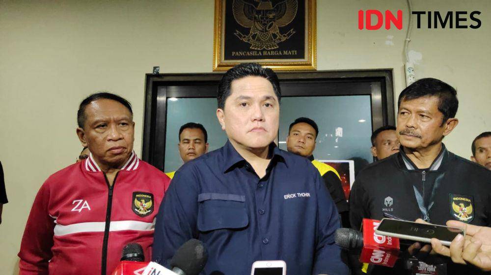 Ketua Umum PSSI, Erick Thohir. (IDN Times/Imam Faishal)