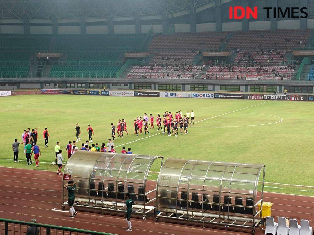 Timnas Indonesia U-17 kalah dari Korsel 0-1. (IDN Times/Imam Faishal)