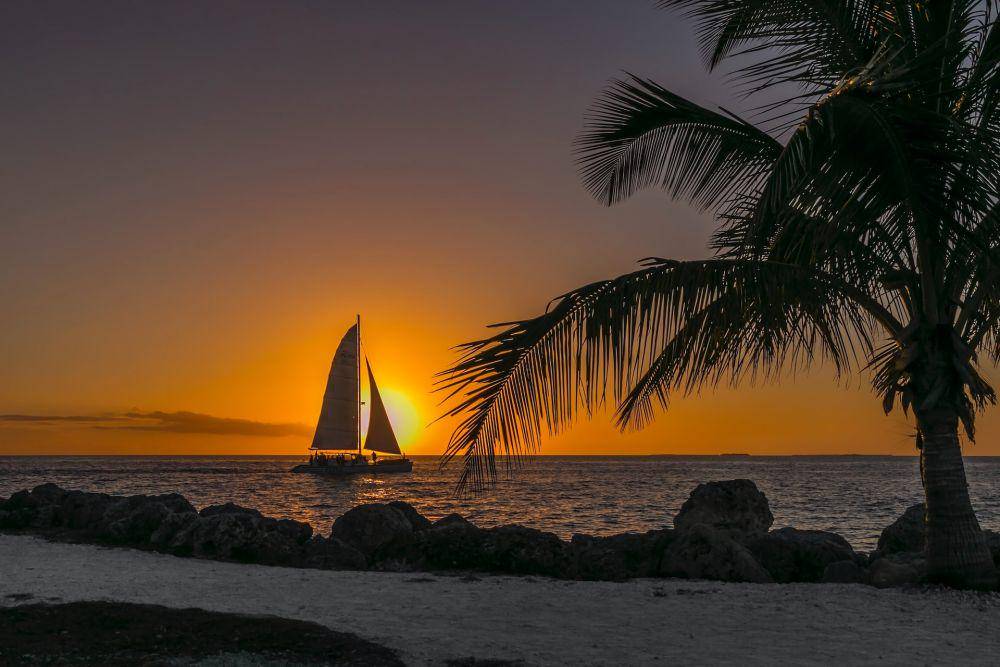 potret sunset di Key West, Amerika Serikat (unsplash.com/Jonathan Wheeler)