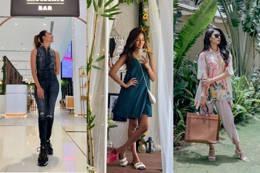 OOTD trendi ala Erica J Fernandes (instagram.com/iam_ejf)