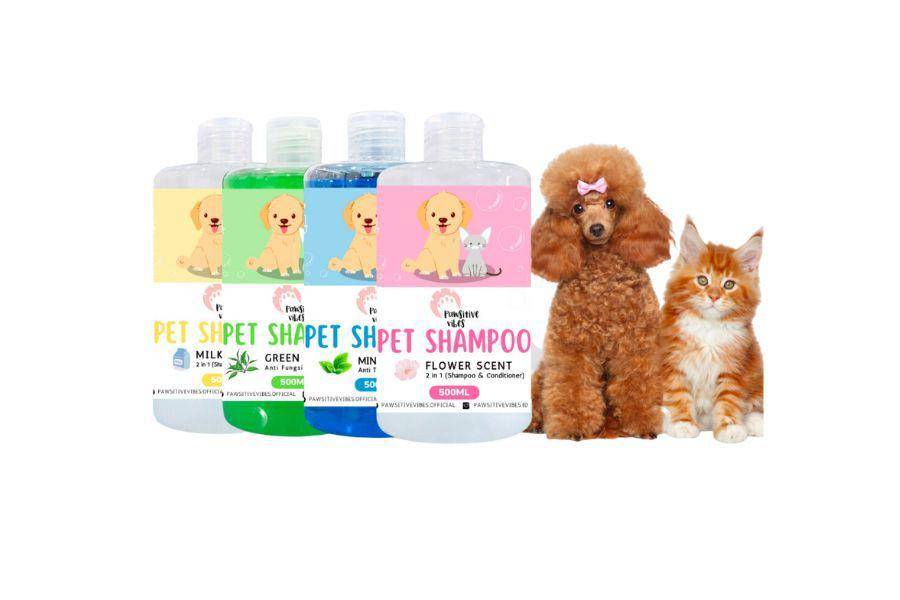 ilustrasi Pawsitive Pet Shampoo (shopee.com/Pawsitive Vibes)
