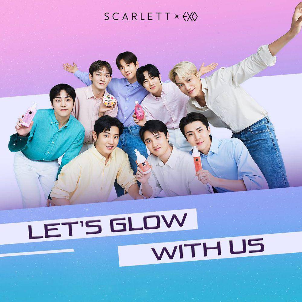 EXO untuk Scarlett (instagram.com/scarlett_whitening)