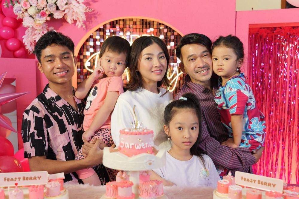 potret keluarga Ruben Onsu (instagram.com/sarwendah29)