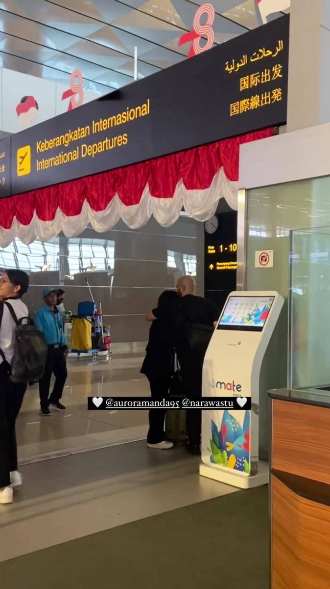 potret Rachel Amanda berangkat ke Belanda (instagram.com/auroramanda95)