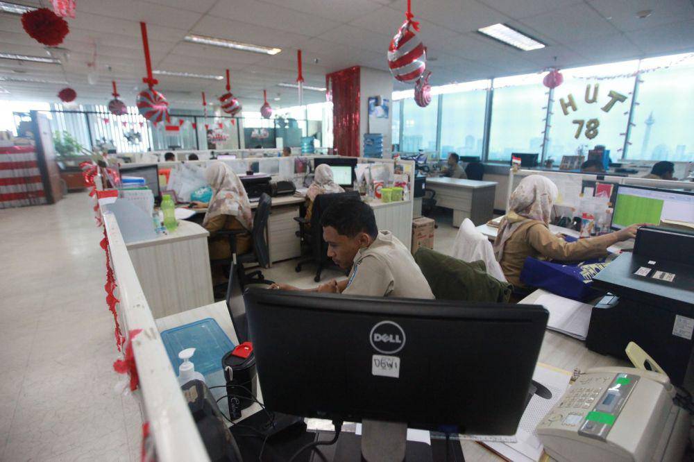 Sambut KTT ke-43 ASEAN, Penjabat (Pj) Gubernur DKI Jakarta, Heru Budi Hartono, akan membuat aturan mengenai kerja dari rumah (WFH) bagi Aparatur Sipil Negara (ASN) Pemerintah Provinsi DKI Jakarta. (Dok. Kemenkominfo)