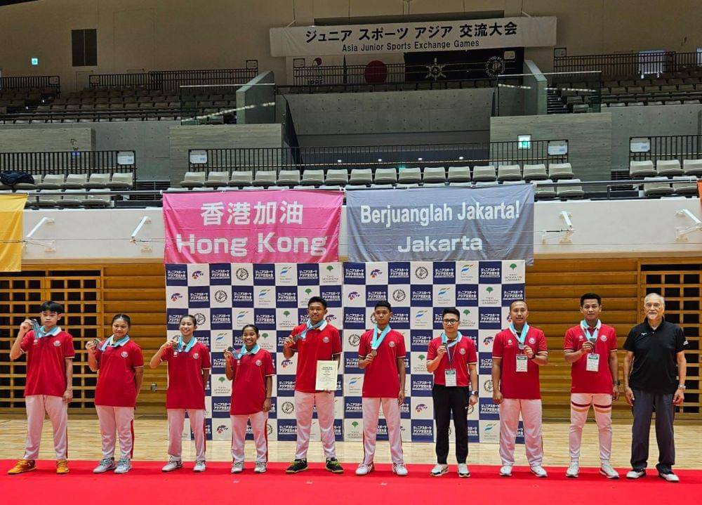 Tim Indonesia di Asia Junior Sports Exchange 2023. (Dok. Istimewa)