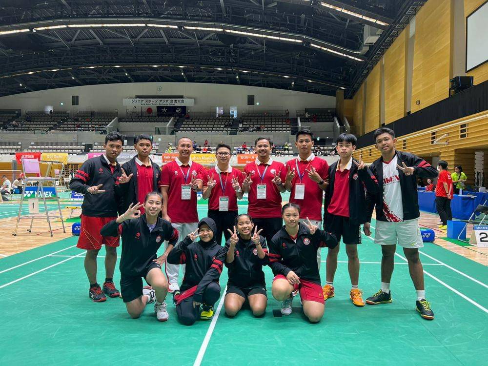 Tim Indonesia di Asia Junior Sports Exchange 2023. (Dok. Istimewa)