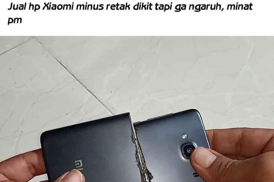 10 Postingan Kocak Jual HP yang Minusnya di Luar Nalar