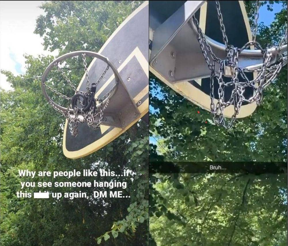 9 Momen Ngeselin saat Main Basket, Ringnya Sampai Digembok, dong!