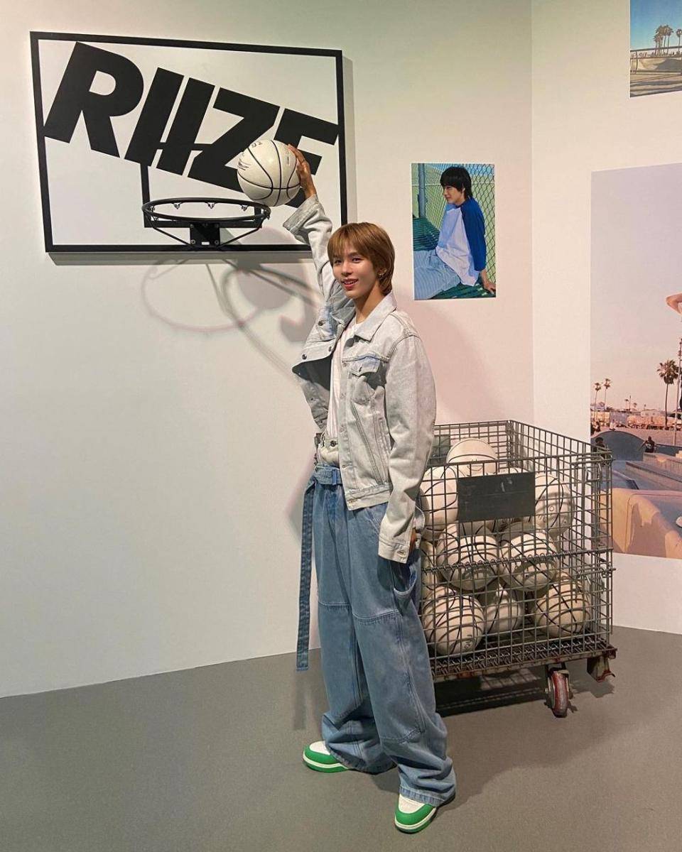style OOTD ala Shotaro member RIIZE (instagram.com/riize_official)
