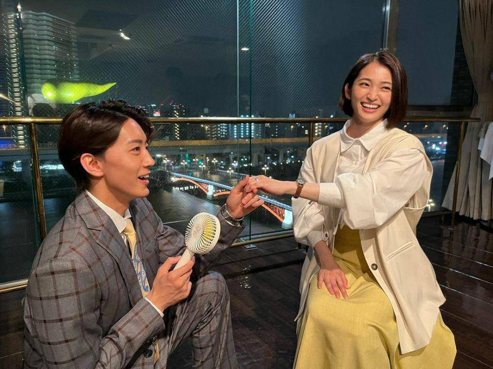 potret di balik layar dorama Sono Kekkon, Shoki desu ka? (instagram.com/sonokon_mx)