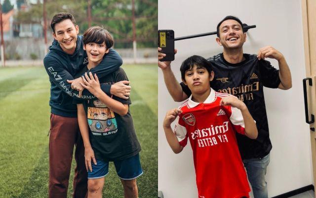 10 Potret Seleb Pria dan Anak Lelaki dari Pernikahan Pertama, Kompak!