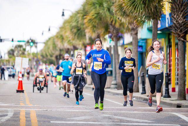 Ilustrasi lari marathon (unsplash.com/Capstone Events)
