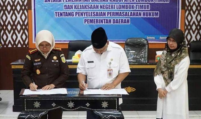 Upaya Selesaikan Persoalan Hukum, Pemkab Lotim Gandeng Kejaksaan