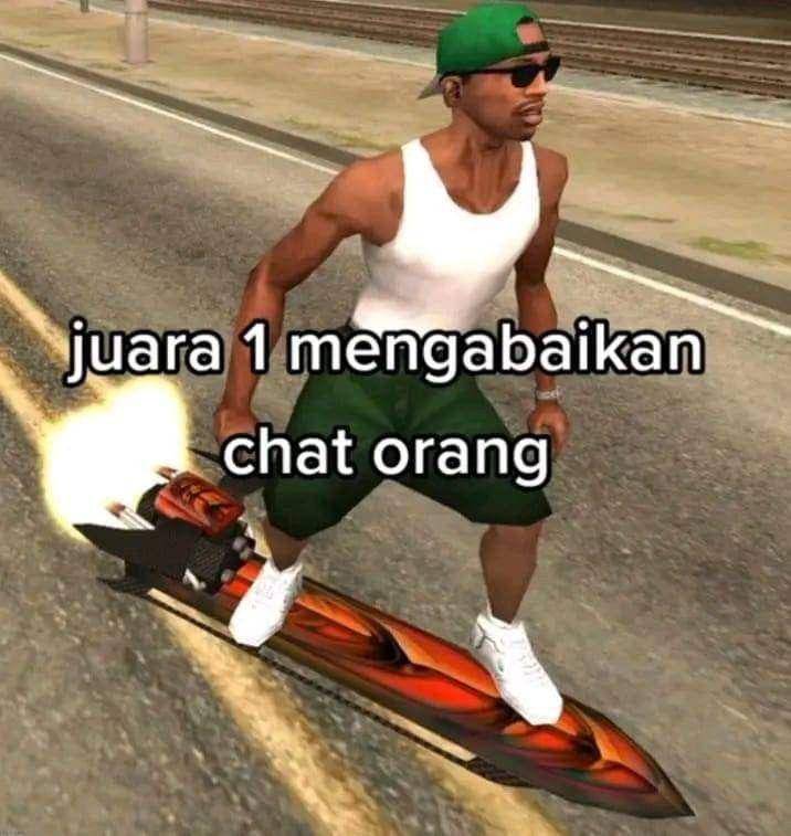 Meme juara satu (twitter.com/txtdarigajelas)