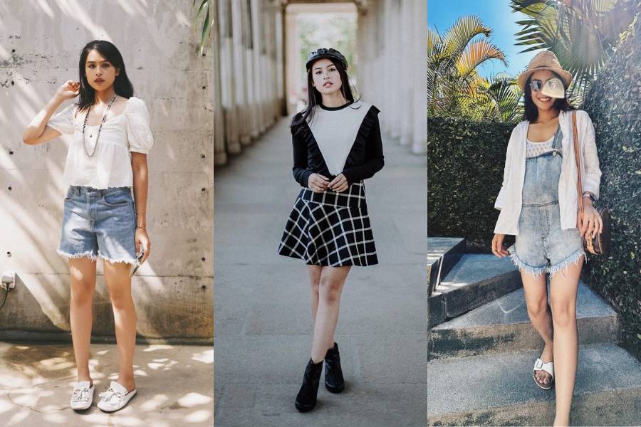 OOTD Korean Style ala Maudy Ayunda (instagram.com/maudyayunda)