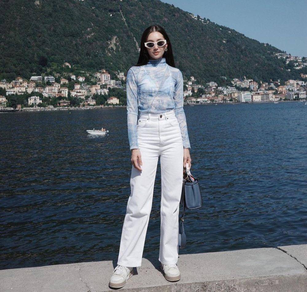 ide outfit cewek kue ala Bella Campen (instagram.com/bellacampen)