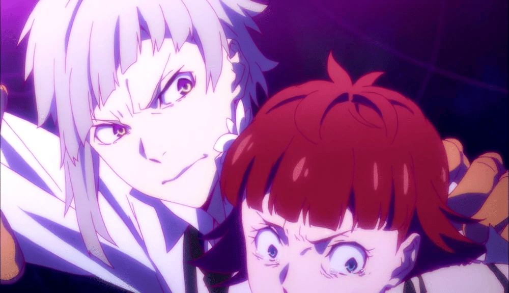 Atsushi Nakajima menyelamatkan Lucy (dok. Bones/ Bungou Stray Dogs)