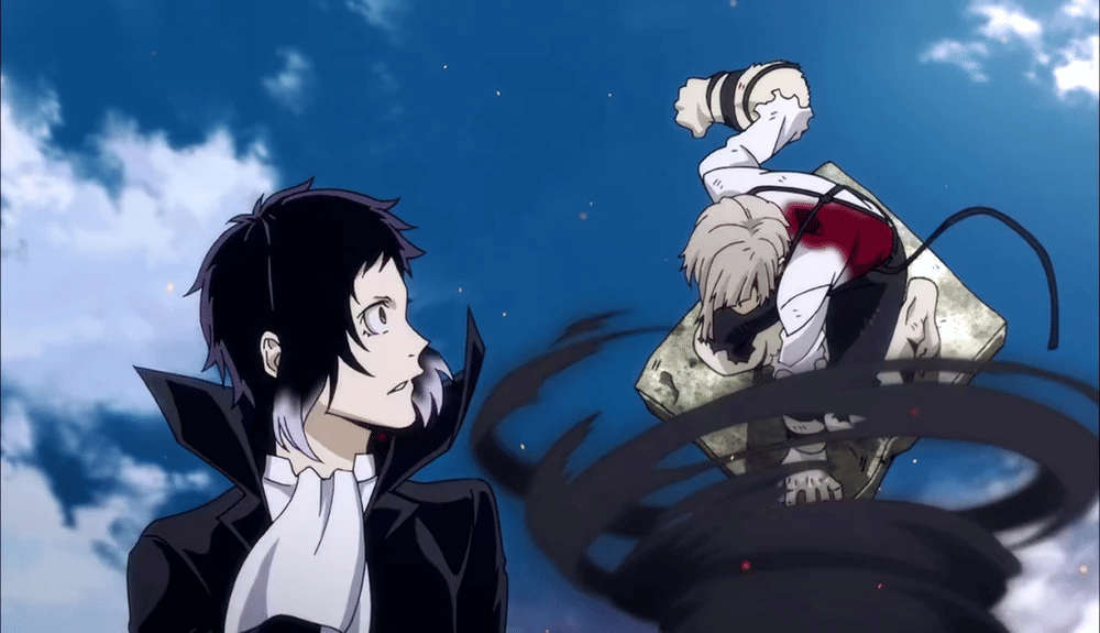 Ryuunosuke Akutagawa dan Atsushi Nakajima (dok. Bones/ Bungou Stray Dogs)