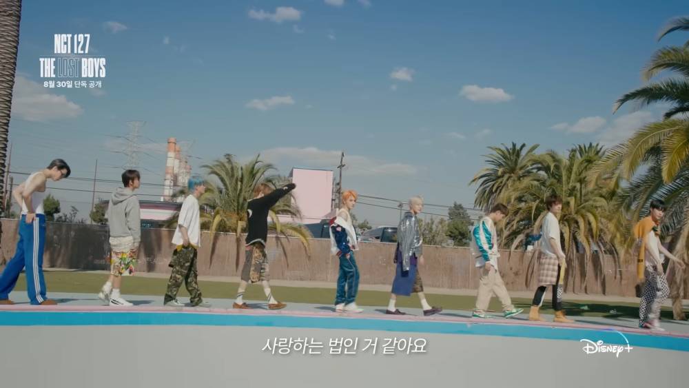cuplikan dokumenter NCT 127: The Lost Boys (dok. Disney Plus Korea/NCT 127: The Lost Boys)
