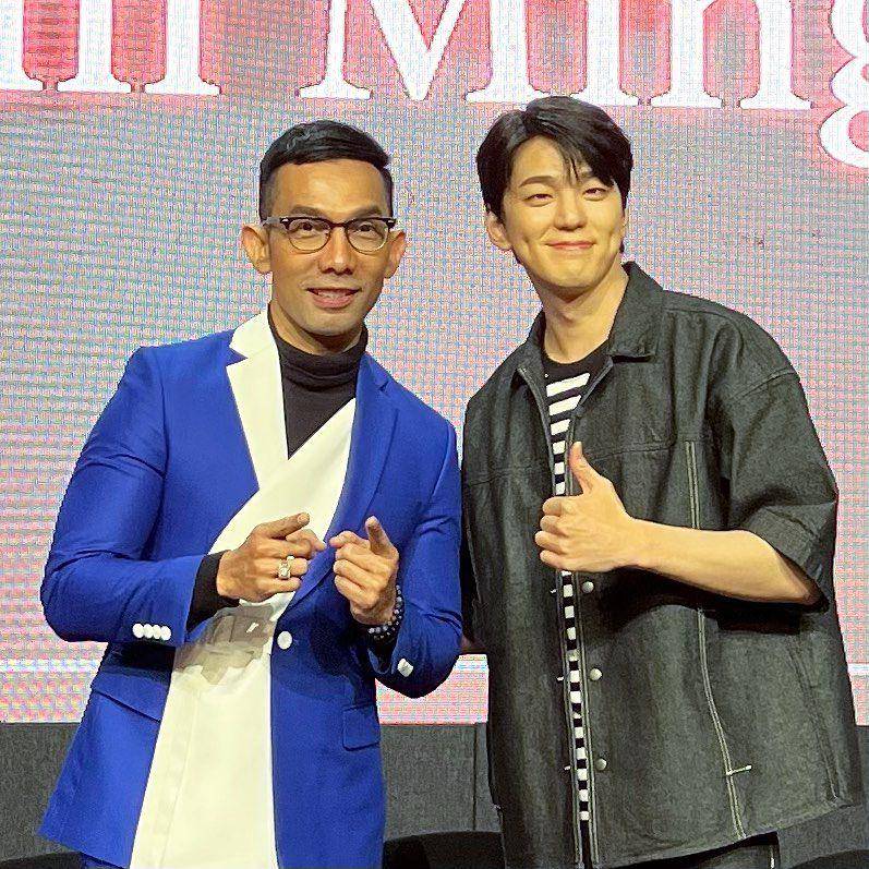 potret Indra Herlambang bersama Kim Min Gue (instagram.com/indraherlambang)