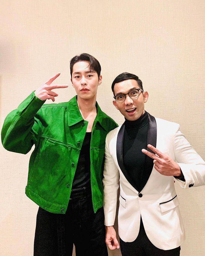 potret Indra Herlambang bersama Lee Jae Wook (instagram.com/indraherlambang)