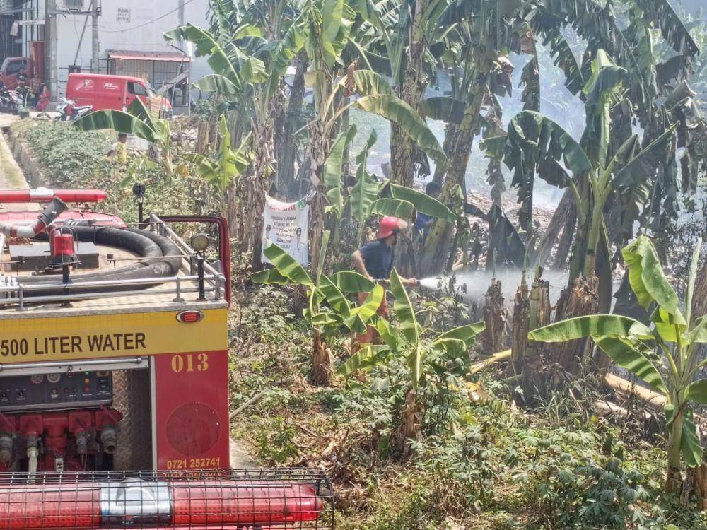 Kebakaran di Tanjung Senang. (IDN Times/Istimewa)