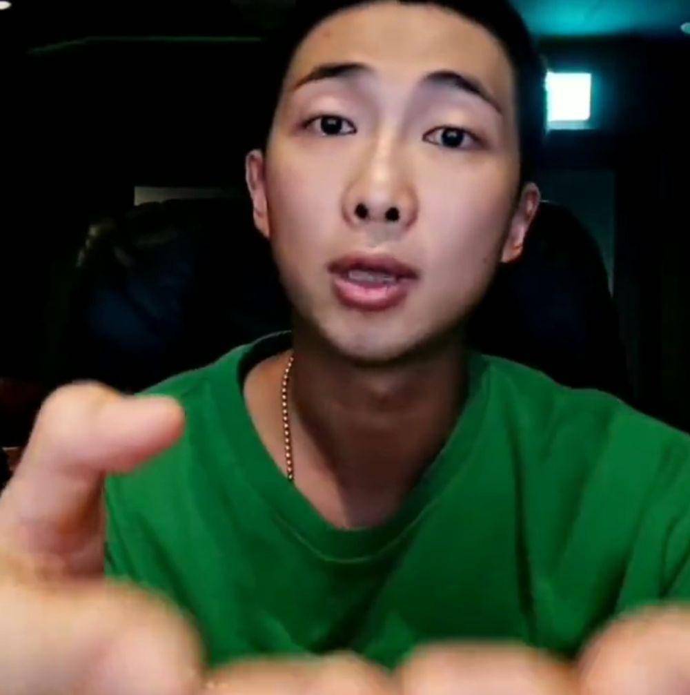 RM BTS klarifikasi soal Bad Religion (Twitter.com/jin_sitha_jimin)