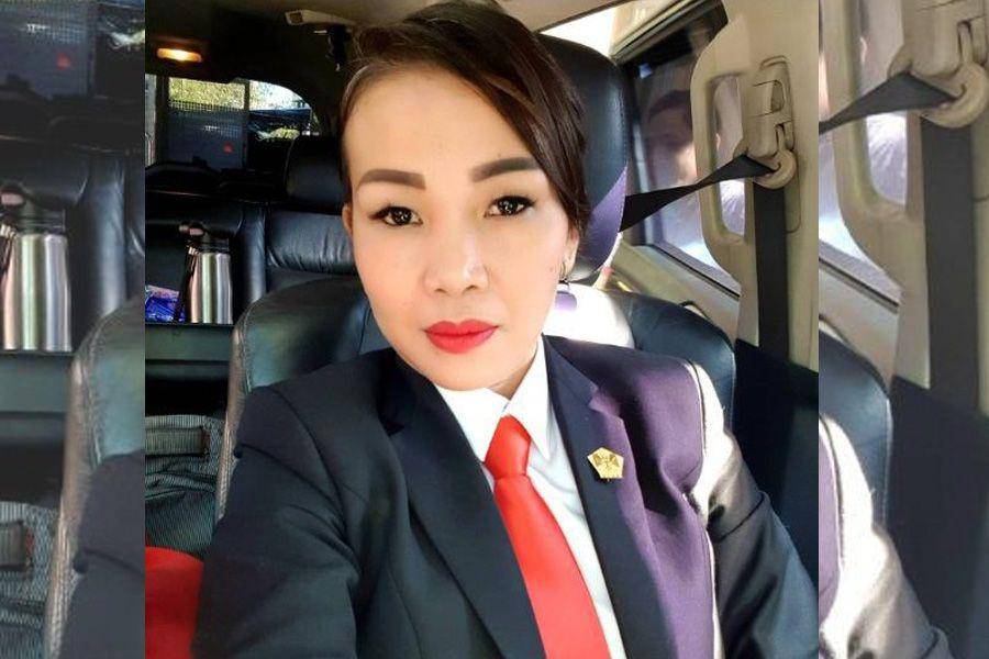 Anggota DPRD Minahasa Fraksi PDIP, Rilly Rompas. Instagram @nataliarilli_rompas