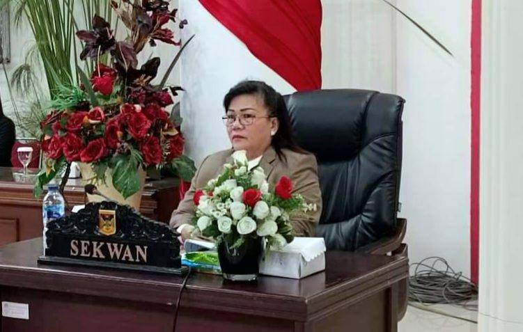 Sekretaris DPRD Minahasa, Ria Suwarno. IDNTimes/Istimewa