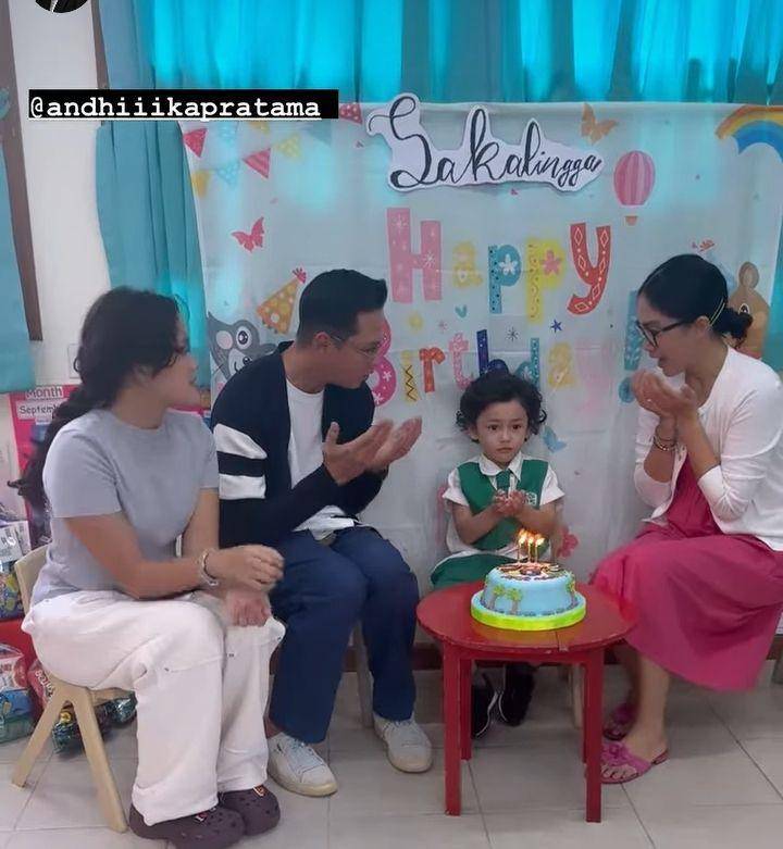 Ulang tahun Sakalingga (Instagram.com/ussypratama)