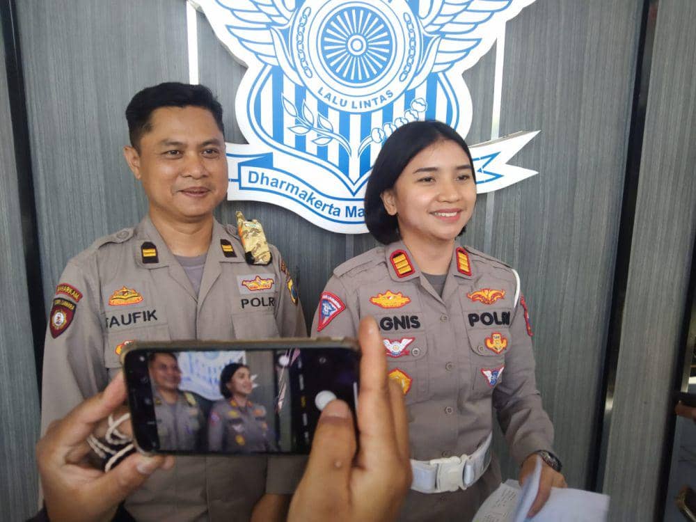 Kasatlantas Polres Malang, AKP Agnis Juwita. (IDN Times/Rizal Adhi Pratama)