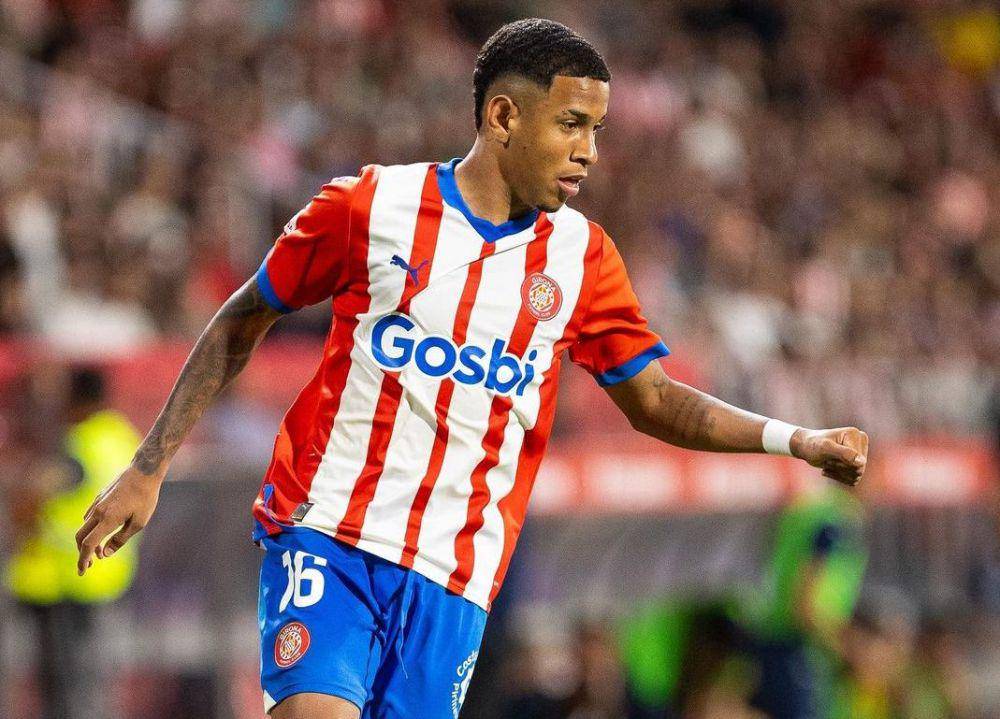 Savinho saat membela Girona. (instagram.com/savinho)