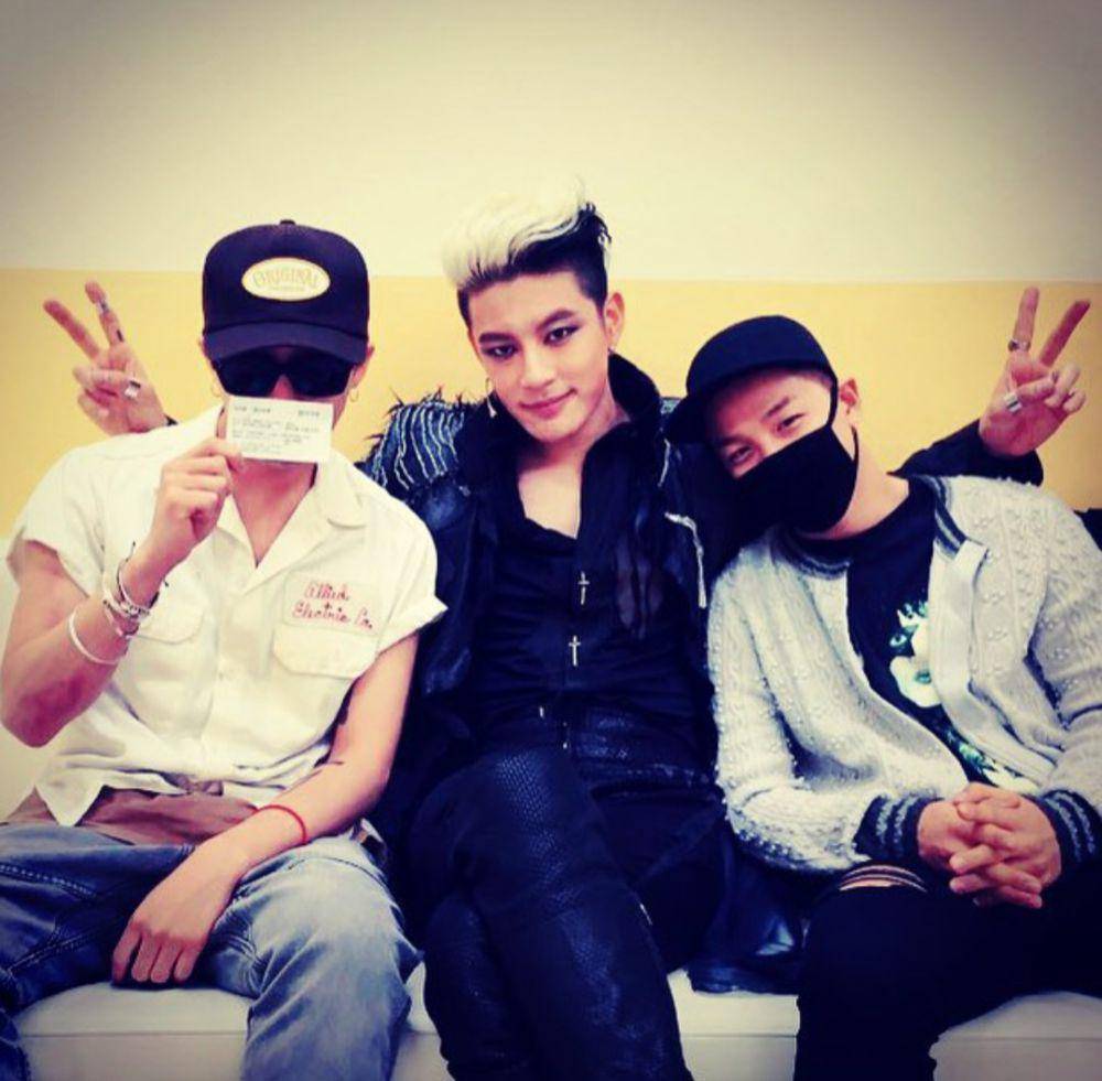 G-Dragon, Se7en, dan Taeyang (instagram.com/se7enofficial)