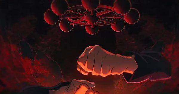 Roda Mahoraga di lagu pembuka ( Dok. Mappa / Jujutsu Kaisen S2 )