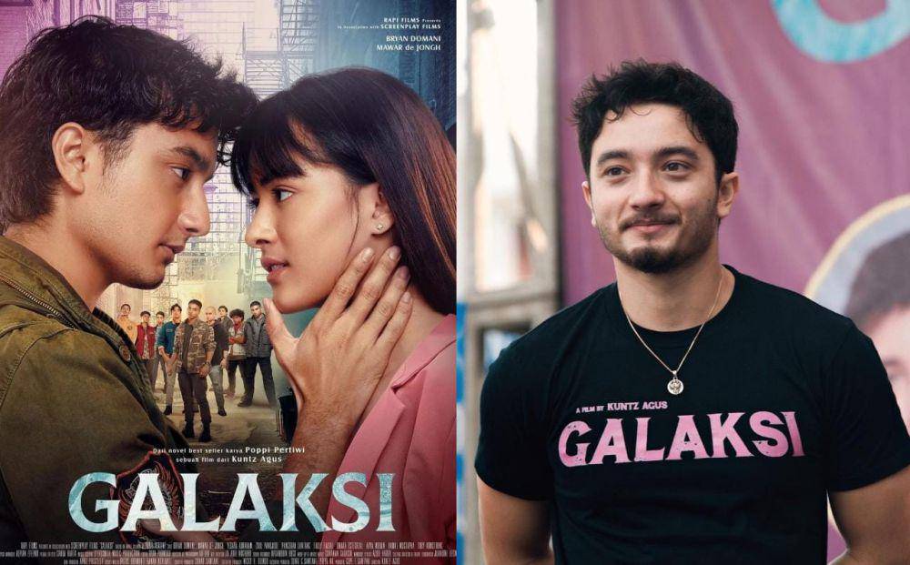 Karakater yang membintangi film adaptasi wattpad (dok. Screenplay Films / Galaksi | instagram.com/bryandomani_bd)
