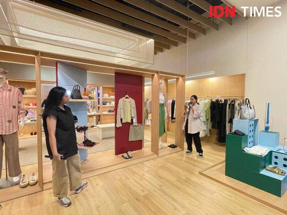 Tokyo Threads New Collection from Lumine Japan offline introduction" pada Kamis (31/8/23) (IDNTimes/Dina Fadillah Salma)