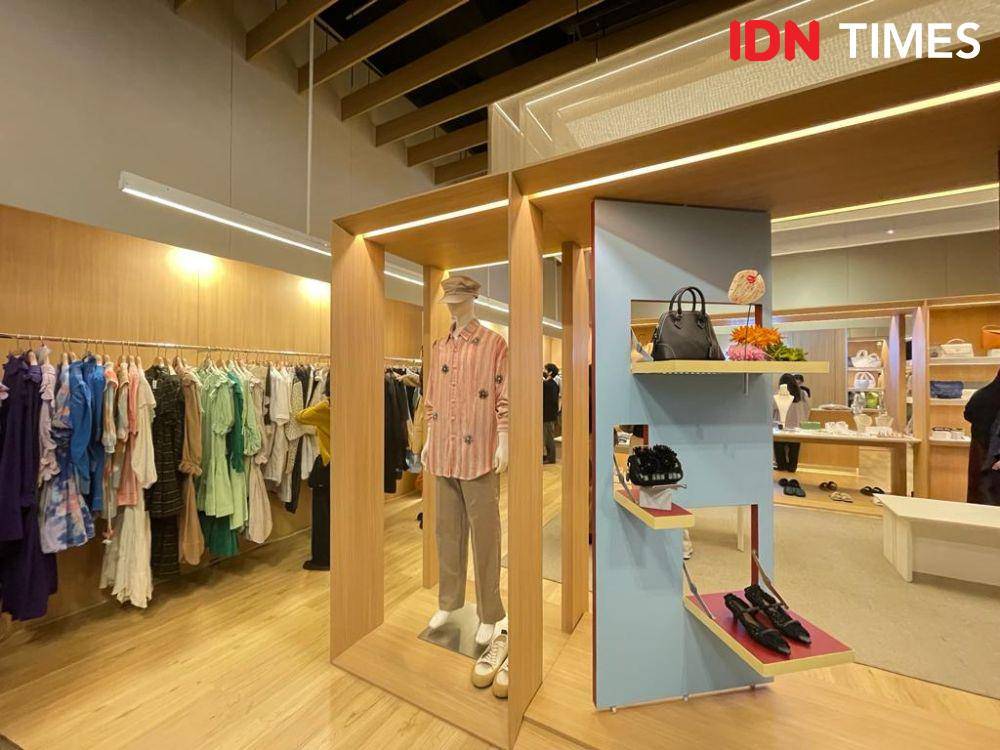 Tokyo Threads New Collection from Lumine Japan offline introduction" pada Kamis (31/8/23) (IDNTimes/Dina Fadillah Salma)