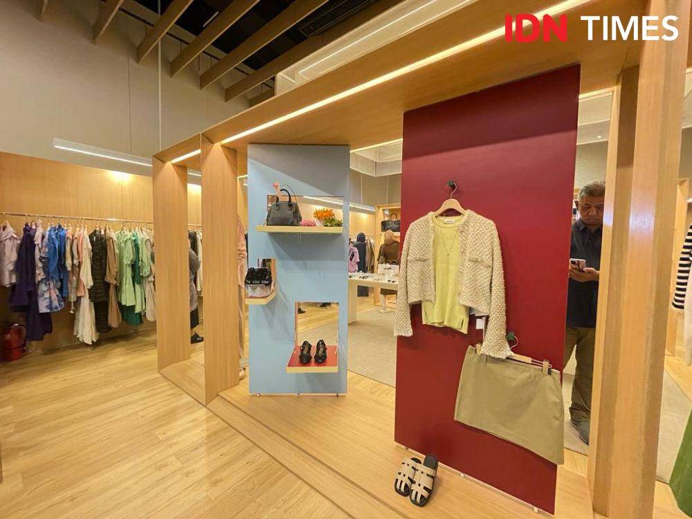 Tokyo Threads New Collection from Lumine Japan offline introduction" pada Kamis (31/8/23) (IDNTimes/Dina Fadillah Salma)