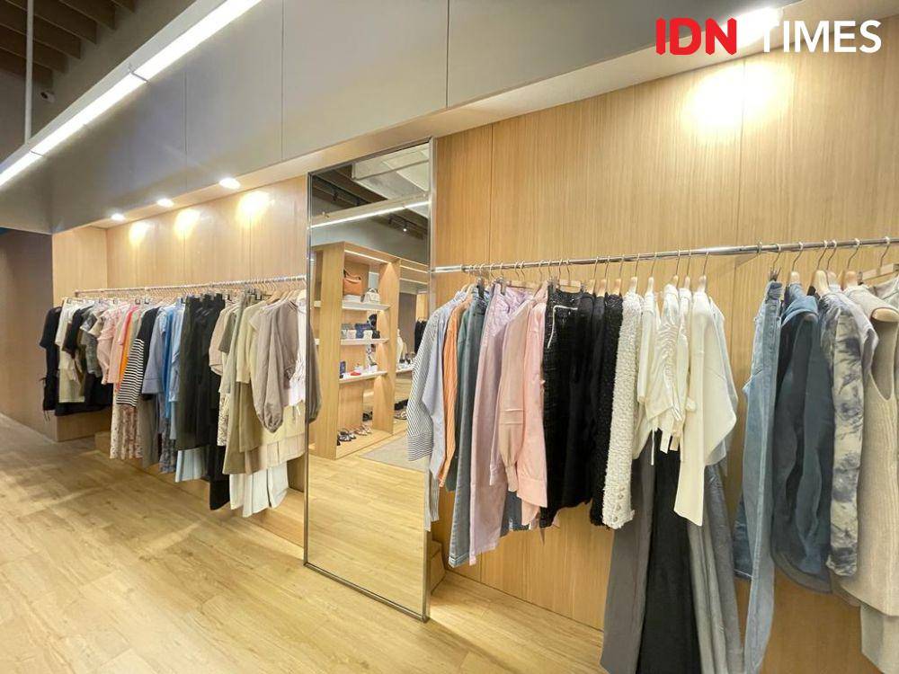 Tokyo Threads New Collection from Lumine Japan offline introduction" pada Kamis (31/8/23) (IDNTimes/Dina Fadillah Salma)