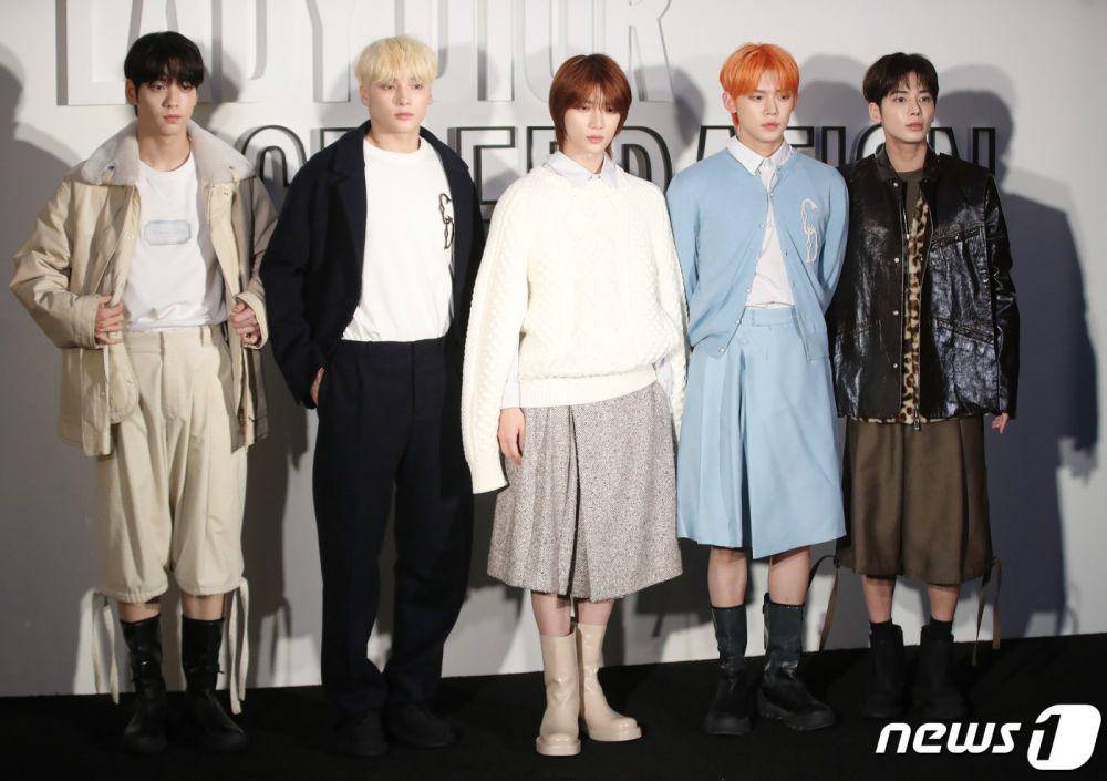potret TXT di Dior Lady Celebration (dok. News1)